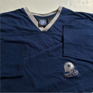 001 - VINTAGE 00s DALLAS COWBOYS NFL FOOTBALL LONG SLEEVE SHIRT